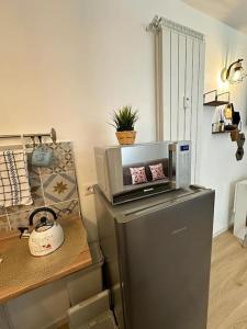 Køkken eller tekøkken på Nido Alpino Sestriere