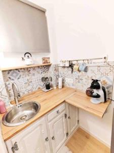 Køkken eller tekøkken på Nido Alpino Sestriere