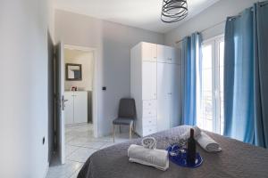 Postel nebo postele na pokoji v ubytování Gosia Apartment GYM Included