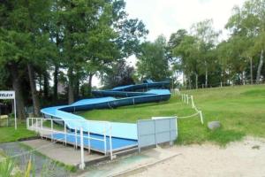 Бассейн в Ferienbungalow Am Meisengang или поблизости