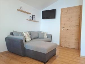 TV a/nebo společenská místnost v ubytování Sonnseit Appartement