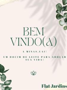 uma capa de livro de ben vincento com um laurelreath em Suite Queen Deluxe BH em Belo Horizonte