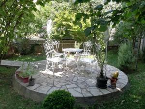Zahrada ubytování Apartment Milinkovic