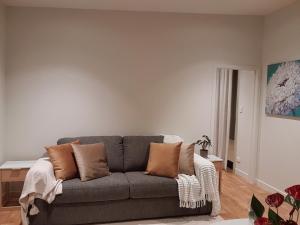 منطقة جلوس في The Tiny Abode