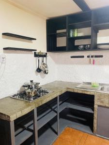 Η κουζίνα ή μικρή κουζίνα στο Alojamiento Casa Nordica