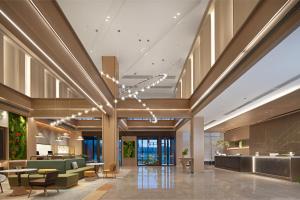 Fotografie z fotogalerie ubytování Home2 Suites By Hilton Hotel Guangzhou Baiyun International Airport Branch - Free Shuttle Bus to Guangzhou Baiyun International Airport & Free Deliver Service to Canton Fair Complex During Canton Fair Period v destinaci Huadu + 37 fotografií