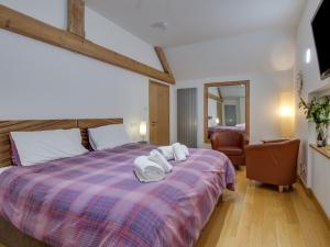 Vuode tai vuoteita majoituspaikassa 4 Bed in Robin Hoods Bay G0003