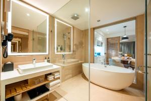 Novotel Ahmedabad的一间浴室