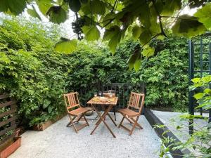 Vonkajšia záhrada v ubytovaní La Casa de Gene