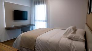 Cama o camas de una habitación en La Hospedería - El Provencio