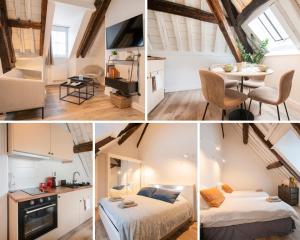 Un pat sau paturi într-o cameră la Le Laurencin Sens - Le Comble