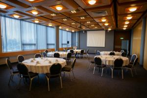 A área empresarial e/ ou a sala de conferências de Hotel Selfoss