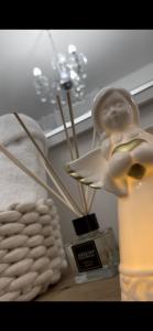 Ένα ή περισσότερα κρεβάτια σε δωμάτιο στο Reset Apartman Divčibare