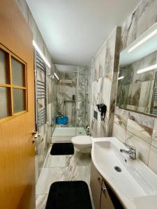 Koupelna v ubytování Unique/Cosy flat near Taksim/Nişantaşı