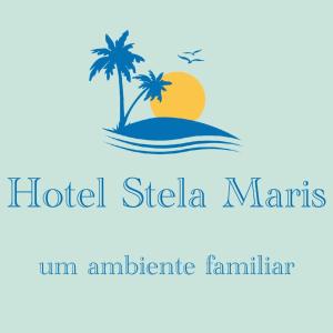 a logo for a hotel stella maris at Stela Maris in Guaratuba