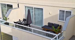 Балкон або тераса в Modern & Spacious 2BR Penthouse with Terrace - Close to Qawra Beach