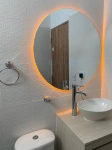 Hospedaje Casa Jazz tesisinde bir banyo