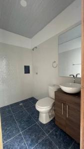 Een badkamer bij Hospedaje Casa Jazz