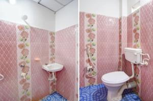 Koupelna v ubytování Sea Bird Resort Resturant