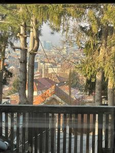 a view of a city from a balcony at Sarajevo View - Fresh air in Sarajevo