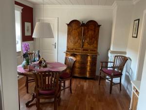 พื้นที่นั่งเล่นของ Ferienhaus Frieda