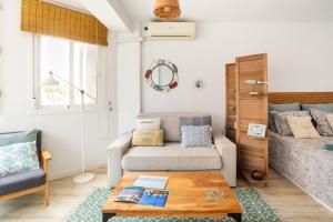 Χώρος καθιστικού στο La Palometa