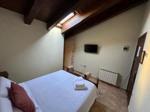 Μια τηλεόραση ή/και κέντρο ψυχαγωγίας στο Hotel De La Villa