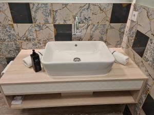 Koupelna v ubytování Hotel Gasthaus zur Linde