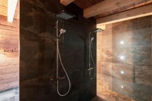 Koupelna v ubytování Hotel Majon Miramonti