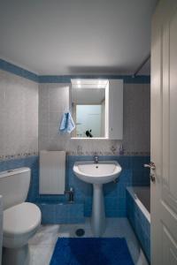 Ett badrum på Delphian Colors - Blue Edition