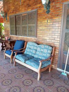 Χώρος καθιστικού στο Casa Excepcional em Jaconé com Ar e Piscina