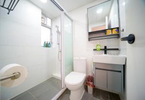 Koupelna v ubytování Student Accommodation - 292 Hennessy Road