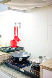 Kuchyň nebo kuchyňský kout v ubytování Student Accommodation - 292 Hennessy Road