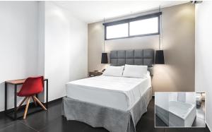 Hotel Cartagena DC客房内的一张或多张床位