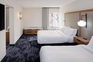 Postel nebo postele na pokoji v ubytování Fairfield Inn by Marriott Atlantic City Absecon