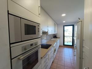 Kuchyň nebo kuchyňský kout v ubytování Apartamento con solárium en Marina Sant Jordi (MSJ81)