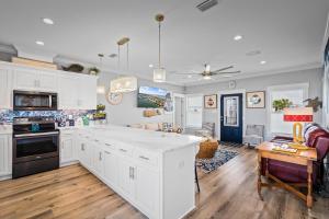 Kuchyň nebo kuchyňský kout v ubytování 050 Lifes A Beach