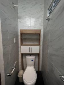 Koupelna v ubytování Apartamento Vacacional Campestre