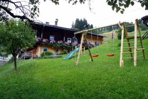 Zahrada ubytování Appartements Moser