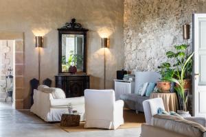 Гостиная зона в Masseria Costanza Vendicari