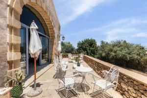 Балкон или терраса в Masseria Costanza Vendicari