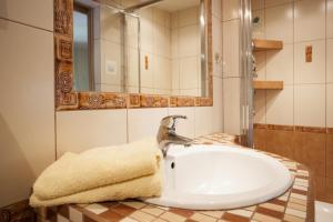 Kúpeľňa v ubytovaní Apartament Na Górskiej