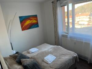 Postel nebo postele na pokoji v ubytování Stella Apartment