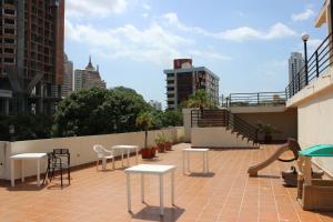 Uma varanda ou terraço em Hotel Parador