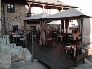 Restaurace v ubytování La Hoja de Roble