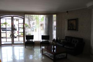 Uma área de estar em Hotel Parador