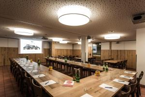 Veitingastaður eða matsölustaður á Hotel-Gasthof Löwen