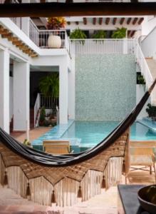 Swimmingpoolen hos eller tæt på casa colonial