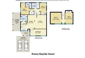 Pelan lantai bagi NEW PropertyBreezy Bayside Haven at Brightwaters