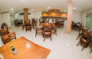Restaurace v ubytování Hotel Rochedo, Penedo - Alagoas